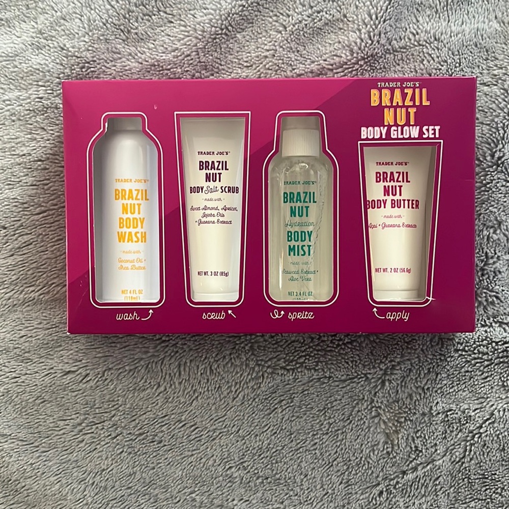 Trade Joe’s Brazil Nut Body Glow Set